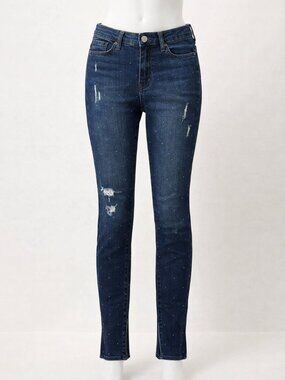 Armani Exchange Slit Ankle Crop Capri Jeans Size 25 EUC
